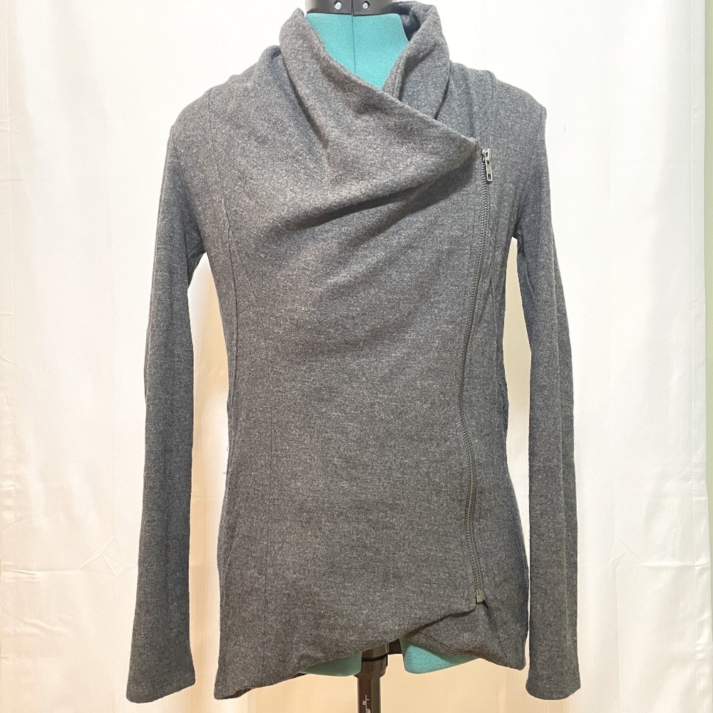 Like New! Helmut Lang Women’s Small Zip-Up Designer Cardigan